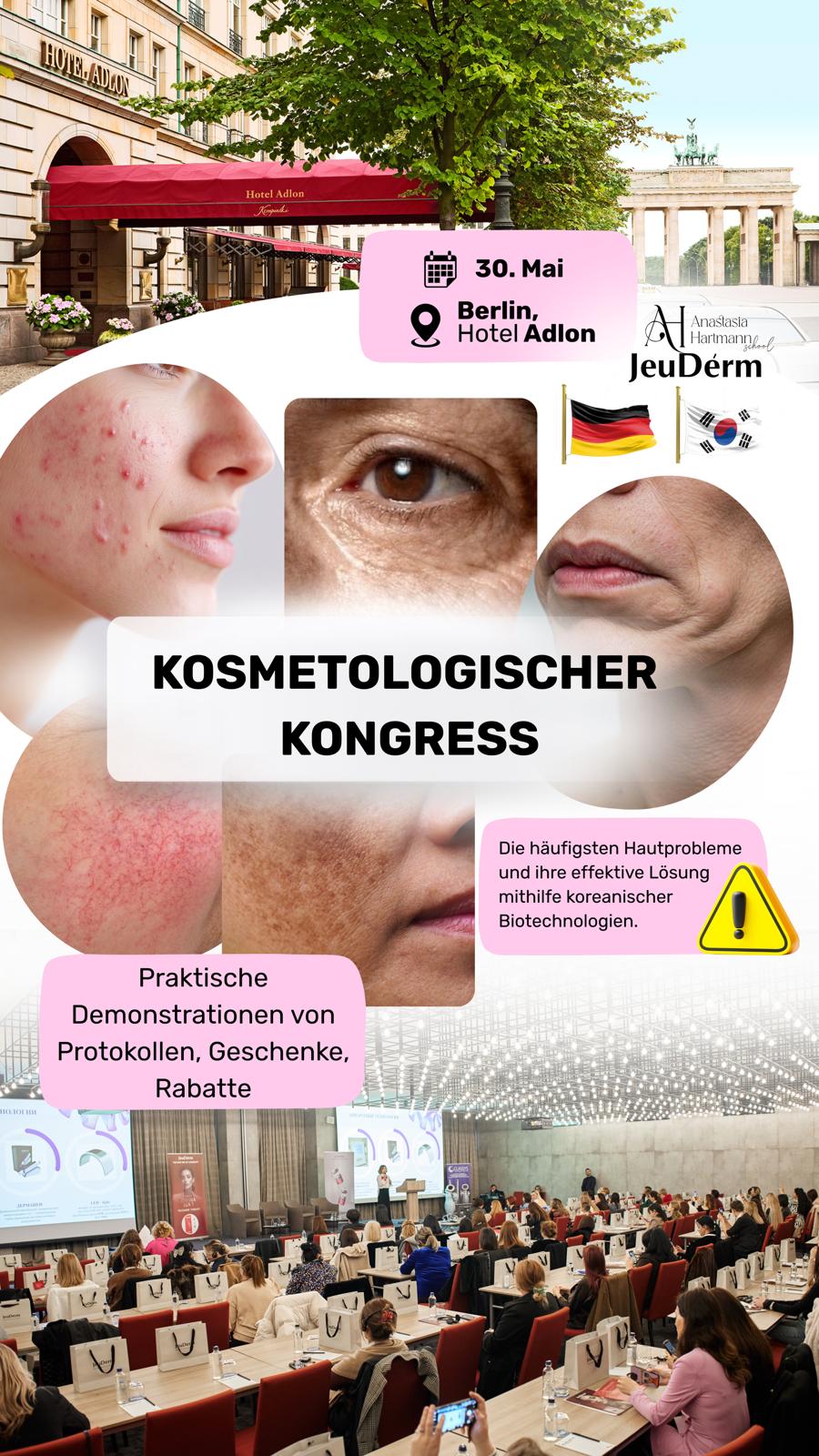 Kosmetologiekongress Berlin 30-05-2026 mit Galadinner