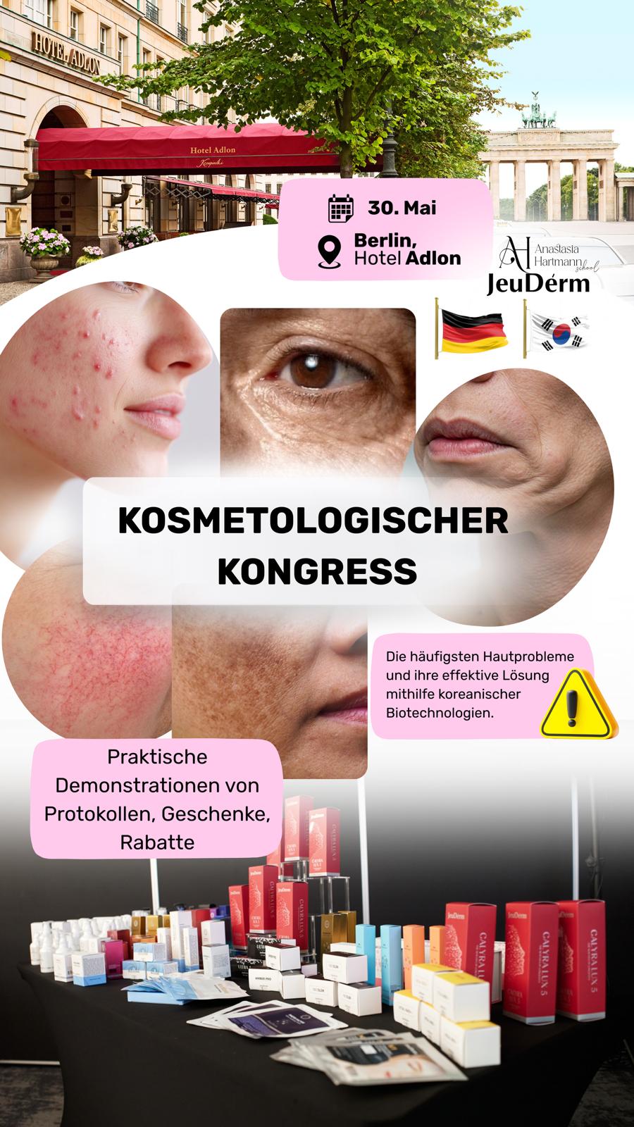 Kosmetologiekongress Berlin 30-05-2026 mit Galadinner