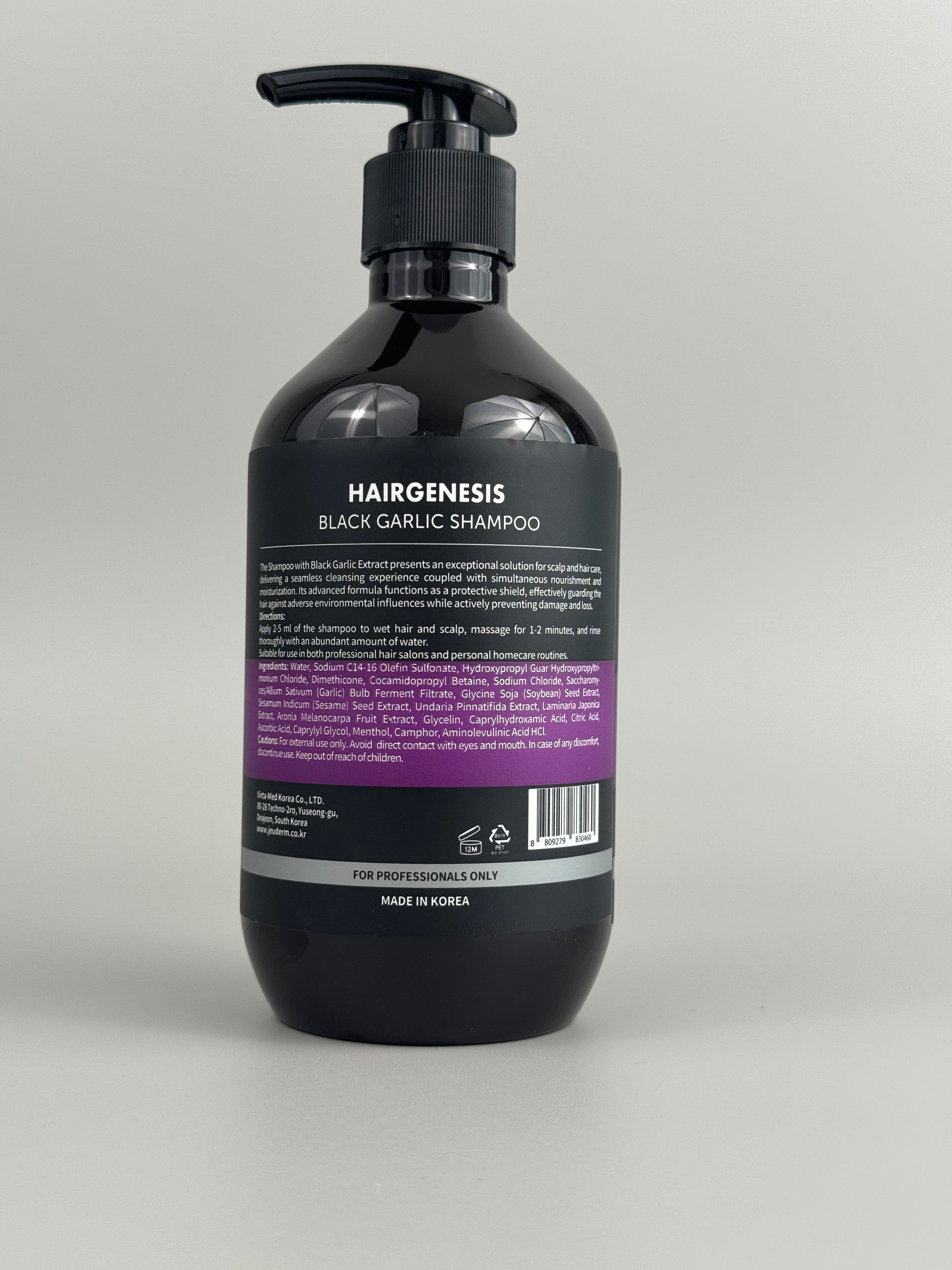 HAIR GENESIS BLACK GARLIC SHAMPOO