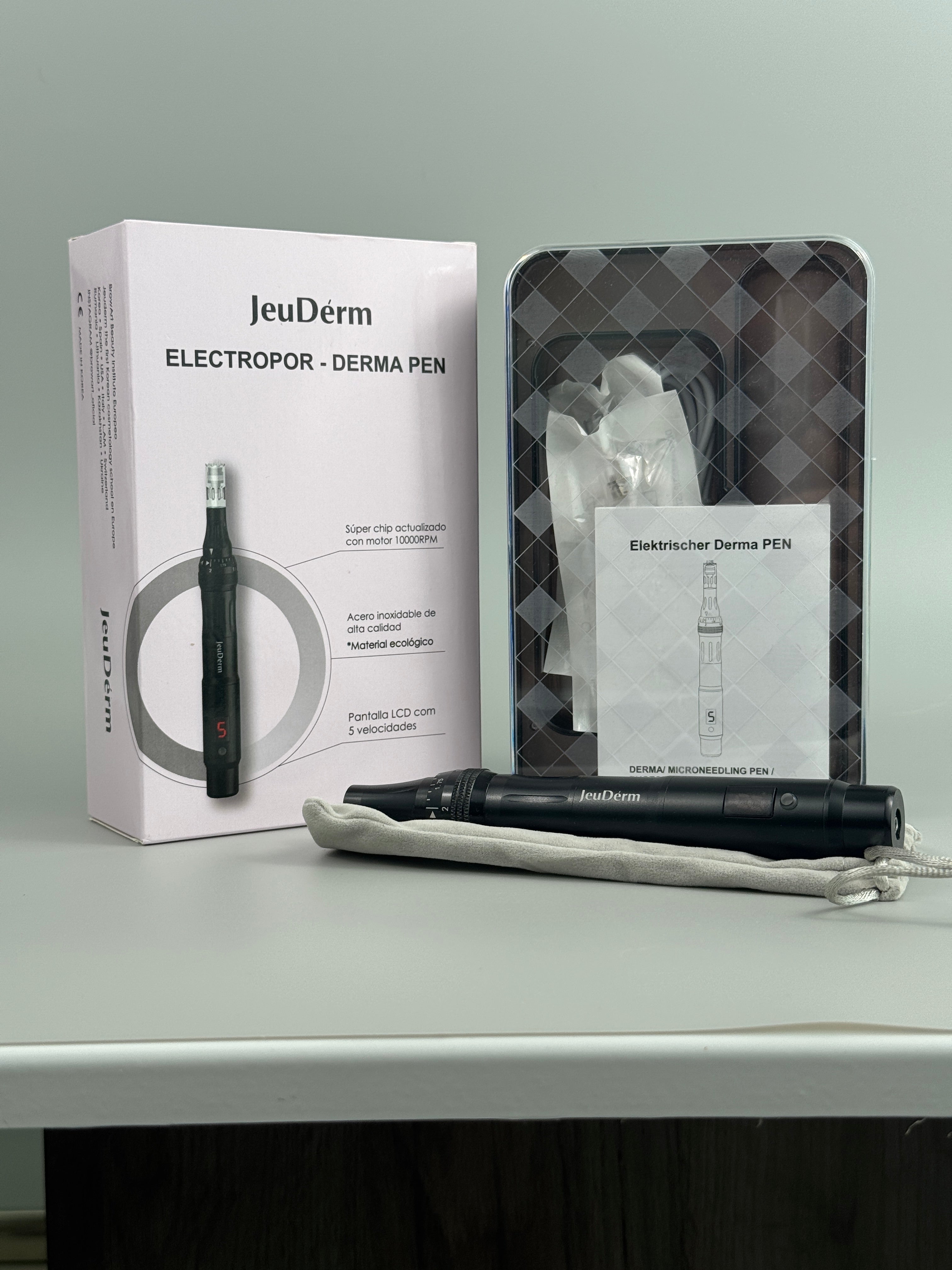 Dermapen mit Elektroporationsfunktion