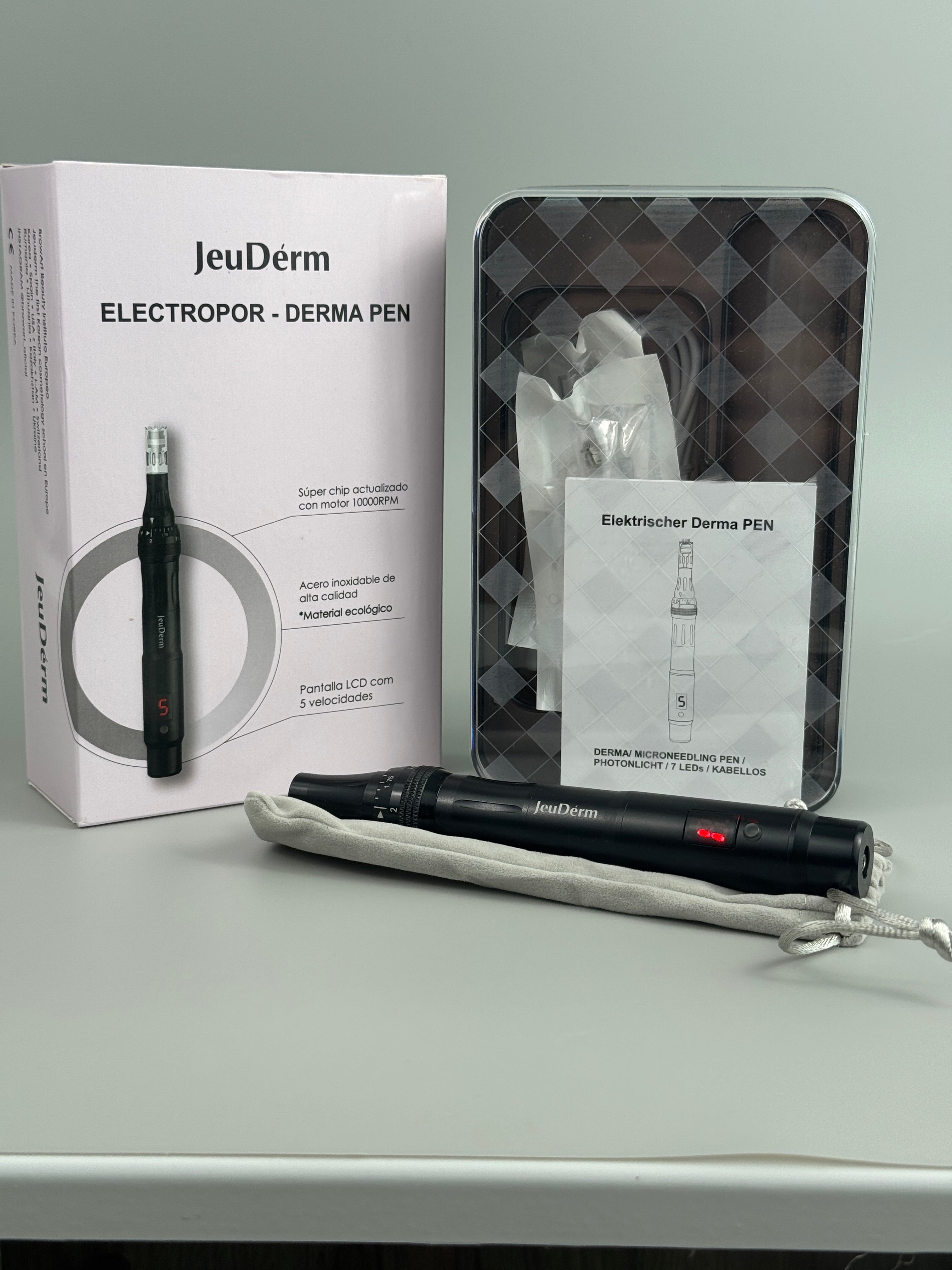 Dermapen mit Elektroporationsfunktion