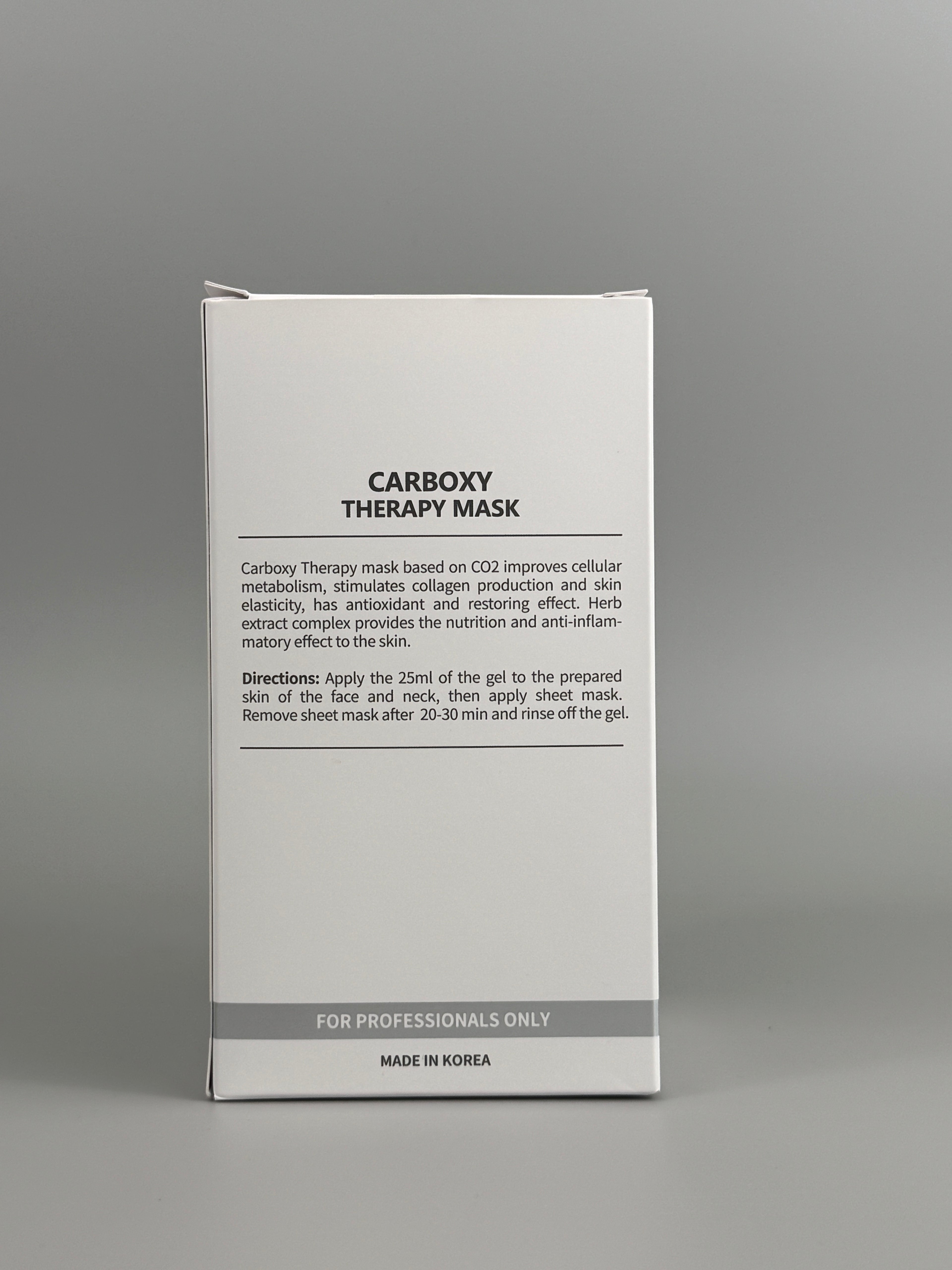 CARBOXY THERAPY MASK