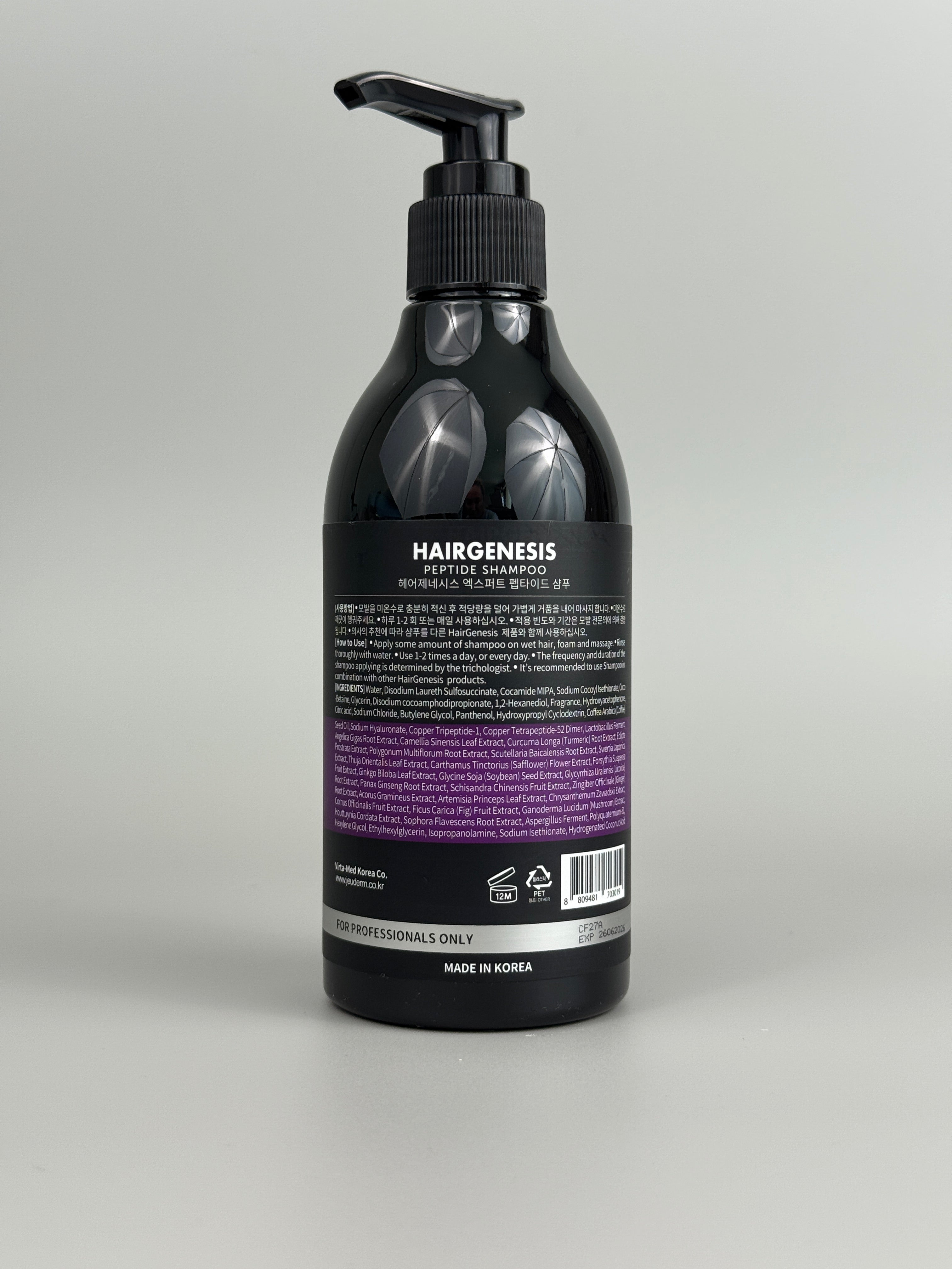 HairGenesis Peptide Shampoo 300ml
