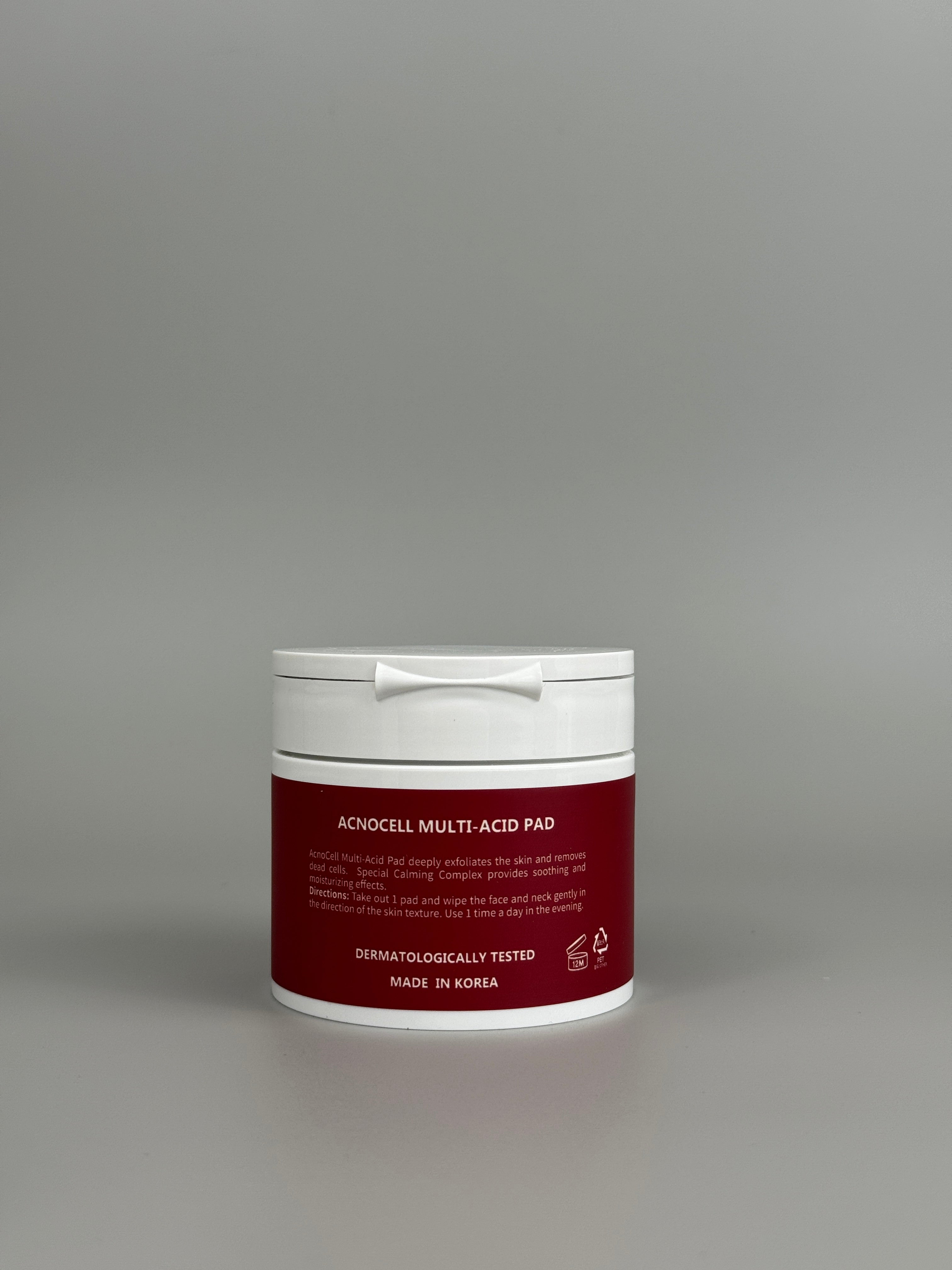 AcnoCell Multi Acid Pad 100ml/50ea
