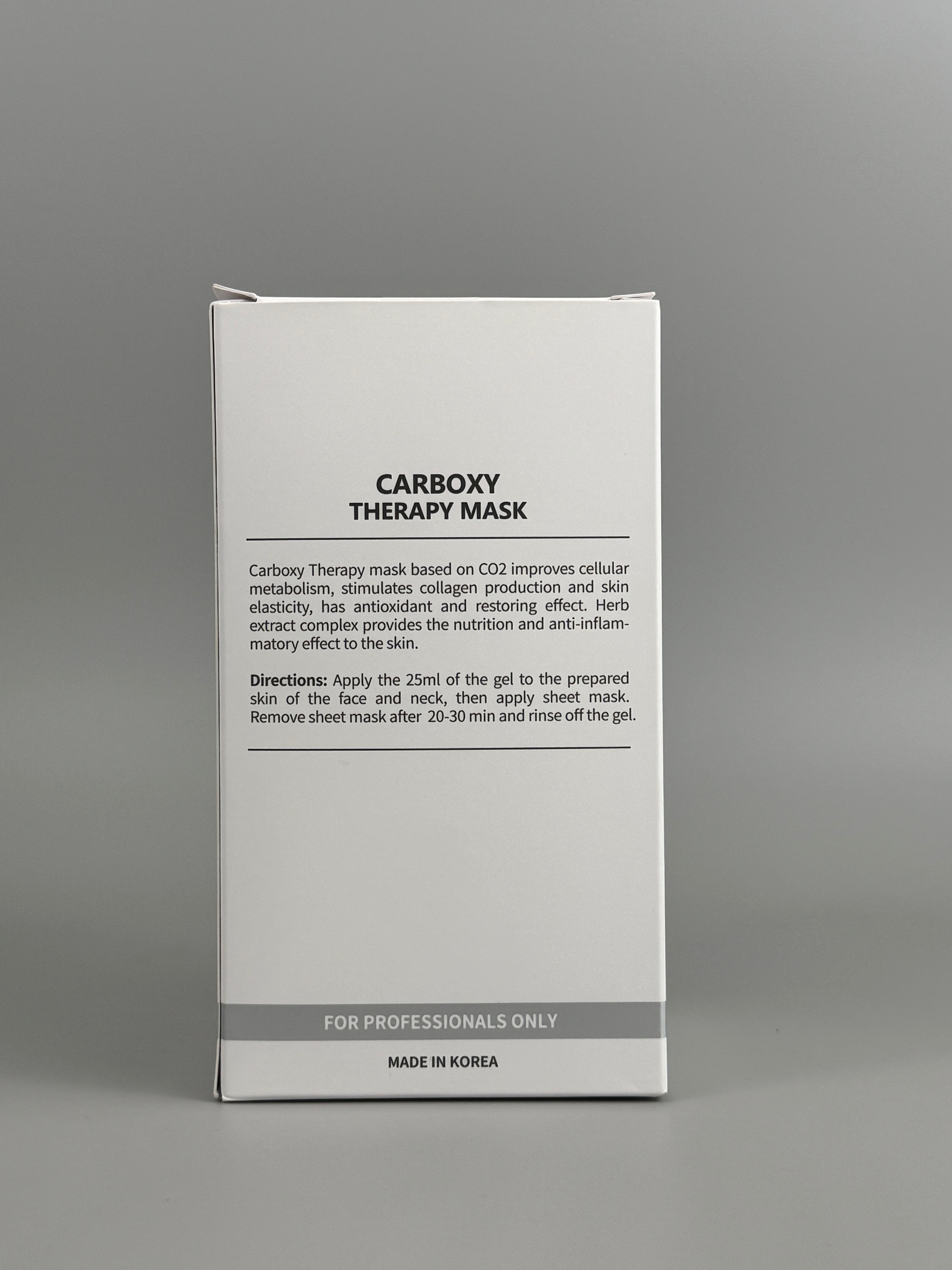 CARBOXY THERAPY MASK 250ml*10 mask