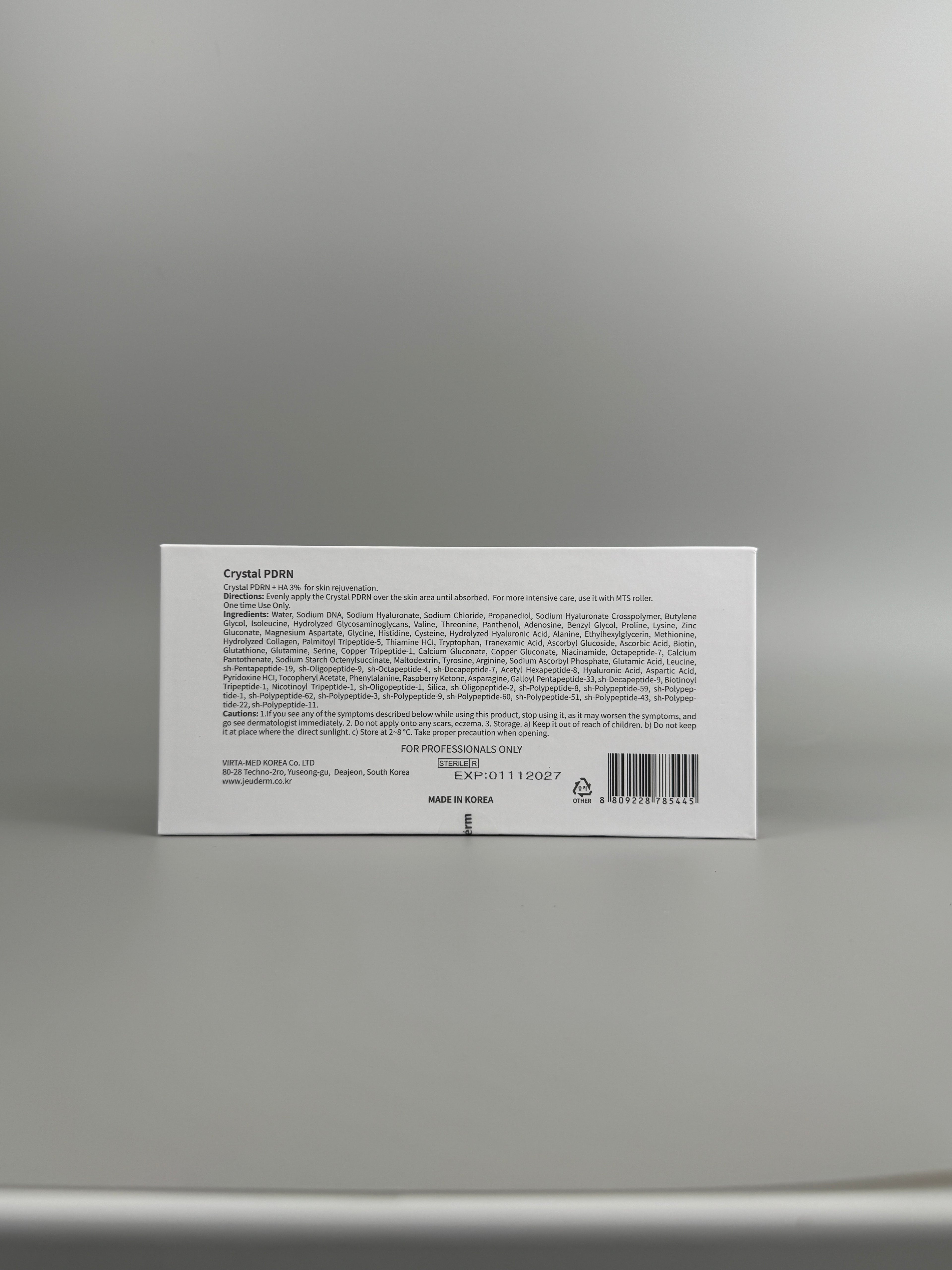 CRYSTAL PDRN 5vials x5 ml